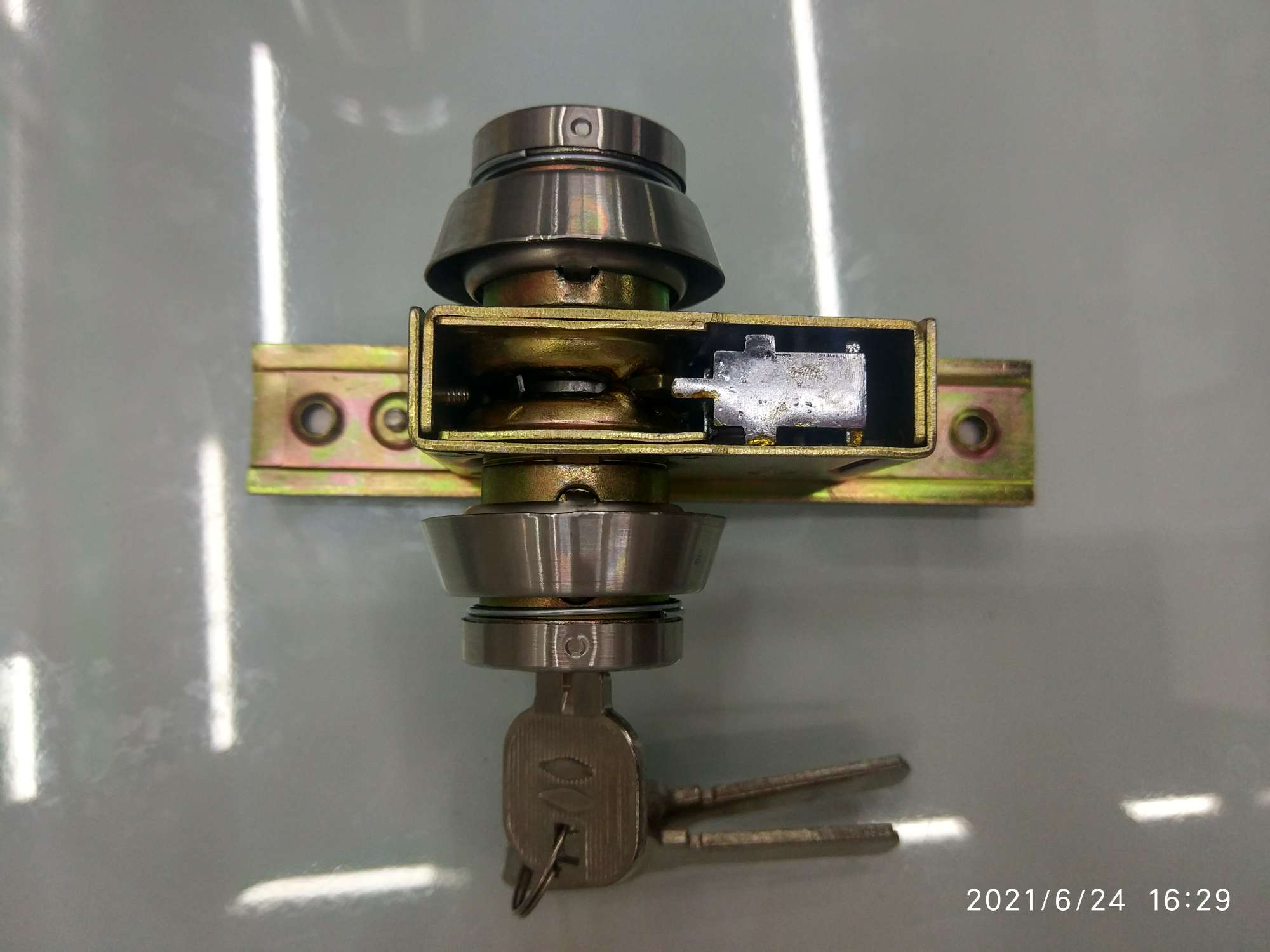 301 stainless steel series framed door lock Specification image