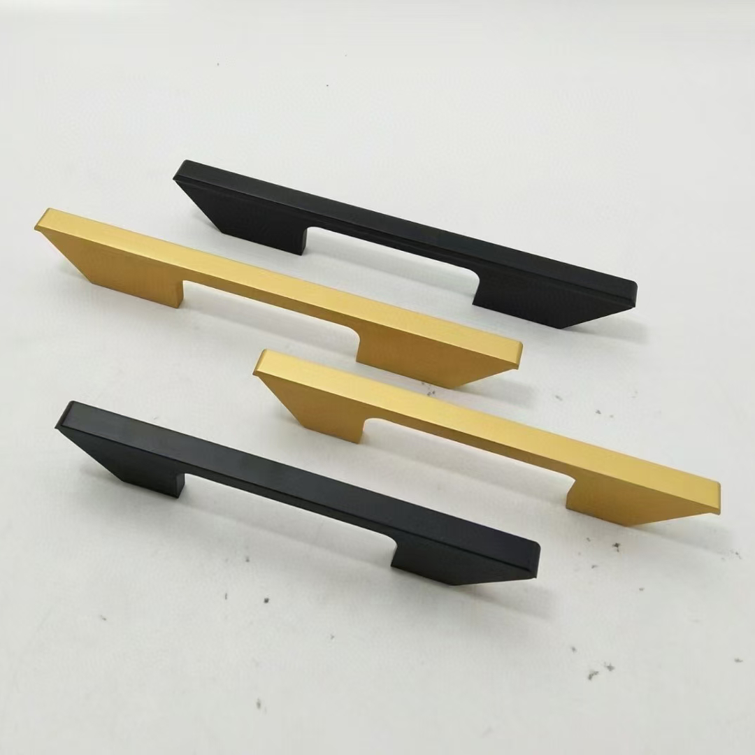 拉手铝合金拉手家具专用拉手门窗拉手电镀哑光黑色拉手大衣柜拉手橱柜拉手