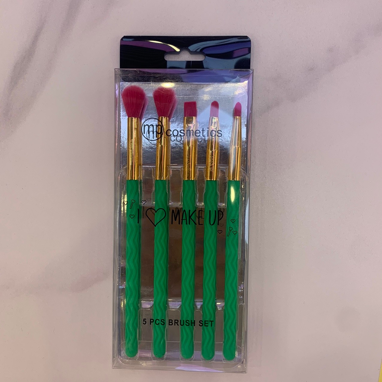 Candy series blush brush Makeup brush bag. A five-piece beauty brush set detail image 1