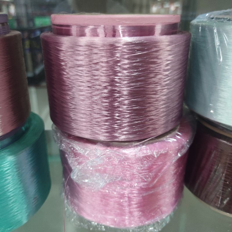 Polyester Silk Fdy Color Silver Silk Each Series Bright Silk Sewing Thread Red