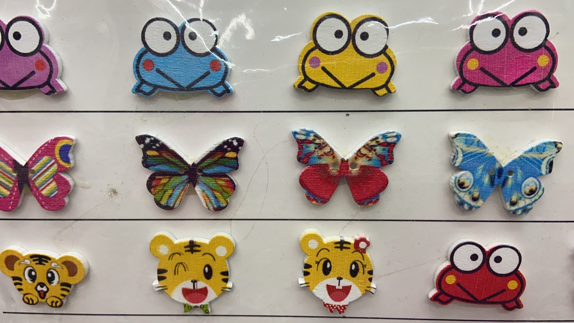 Wooden Buttons, Craft Accessories details Picture