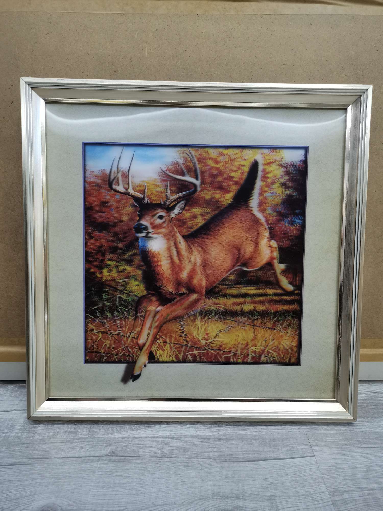 酒店房间手绘油画/入户门油画/painting/手绘画/中式复古画细节图