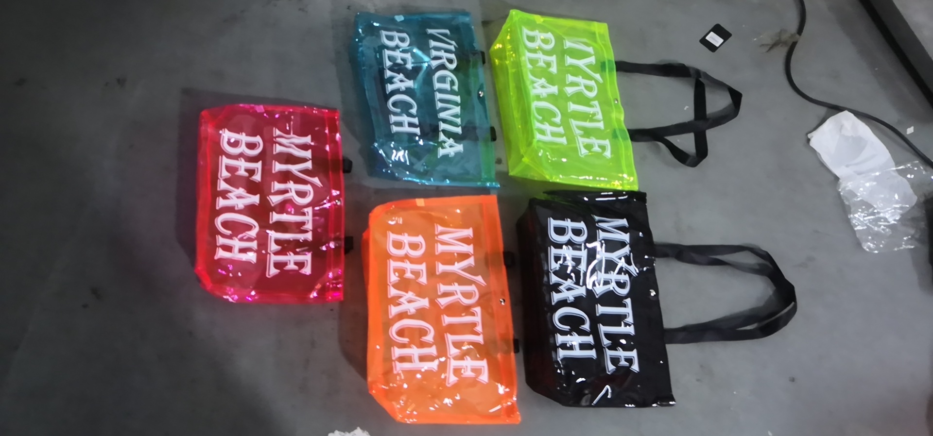 A big bag of beach bags details Picture