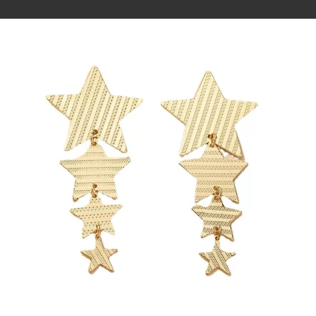 Trendy Earrings Female Network Red Temperament High-Grade Lotus Set Earrings