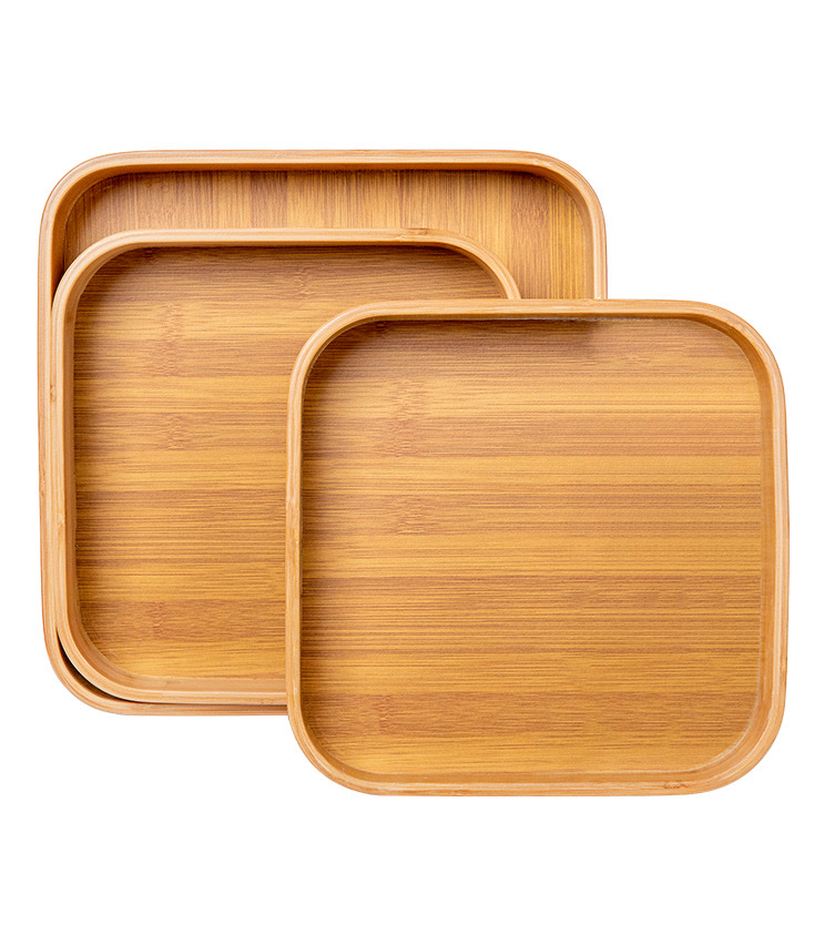 方形竹托盘套装细节图