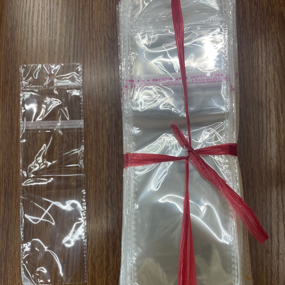 Custom-made upside-down seal for opp bags