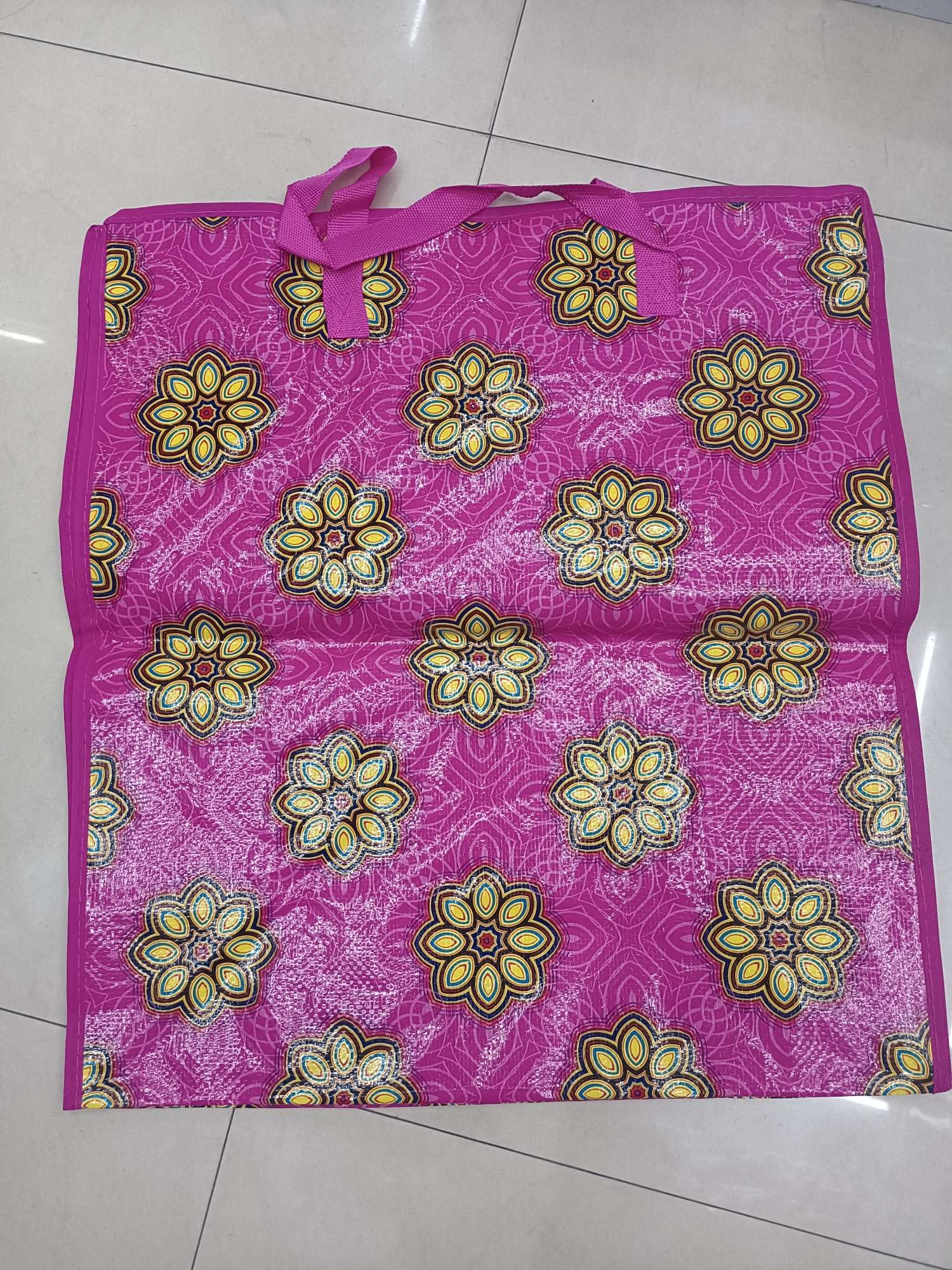 Woven bags, storage bags, luggage bags, moving bags, cartoon bags, eco-friendly bags, cotton quilt bags, plastic bags, pp bags, 45*50*18 detail image 4