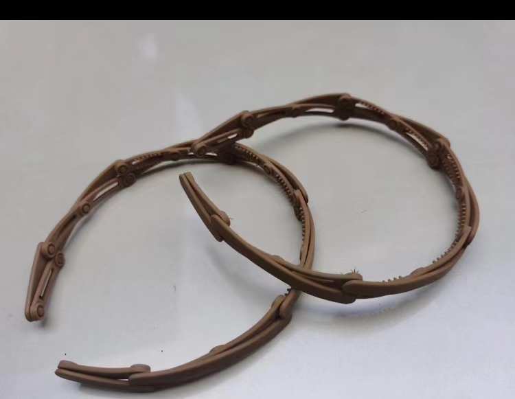 Plastic folding headband for cute girls detail image 1