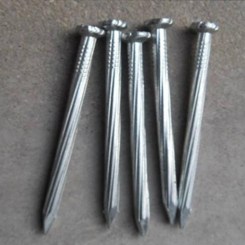 1-inch, cement steel nails, twill