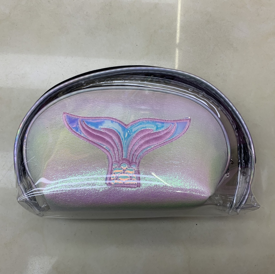 绣鱼尾巴半圆两件套