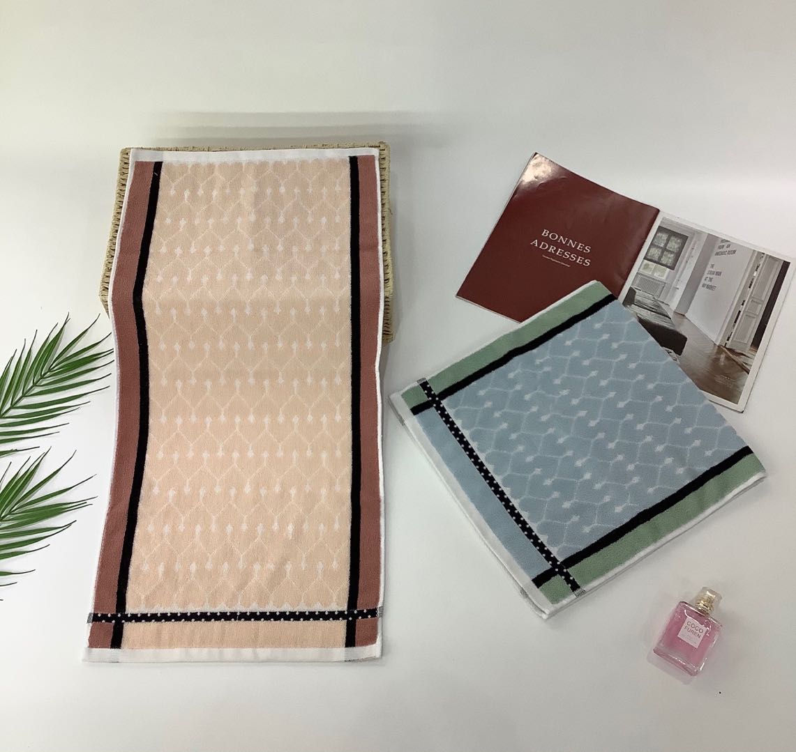 White mesh towel details Picture
