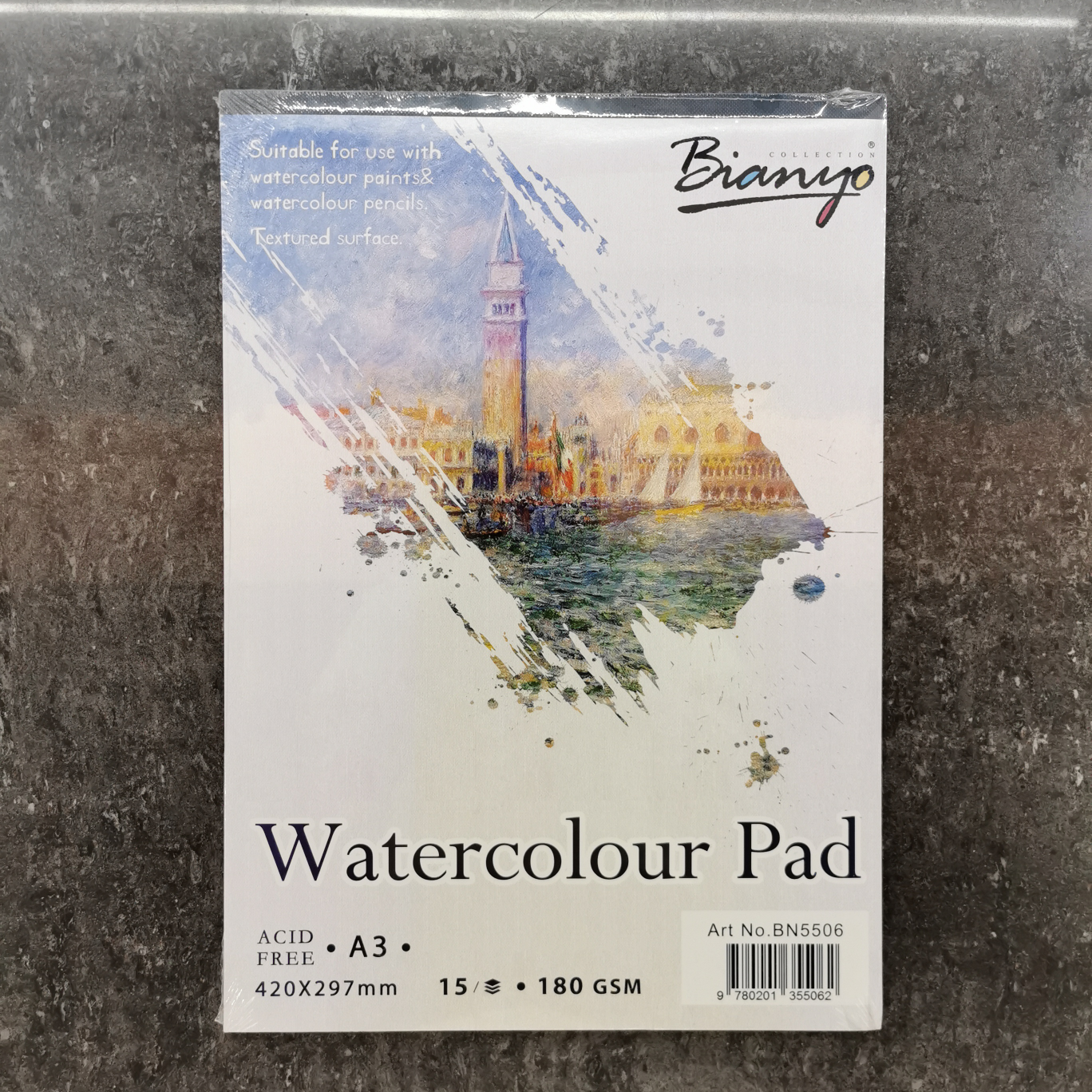 Annie Painting Materials Cultural drawing supplies Art Calligraphy Castle Watercolor book A3