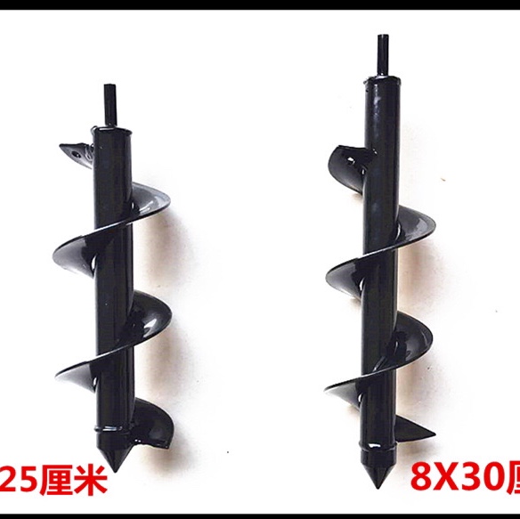 Garden tools 8 x 30 cm drill drill