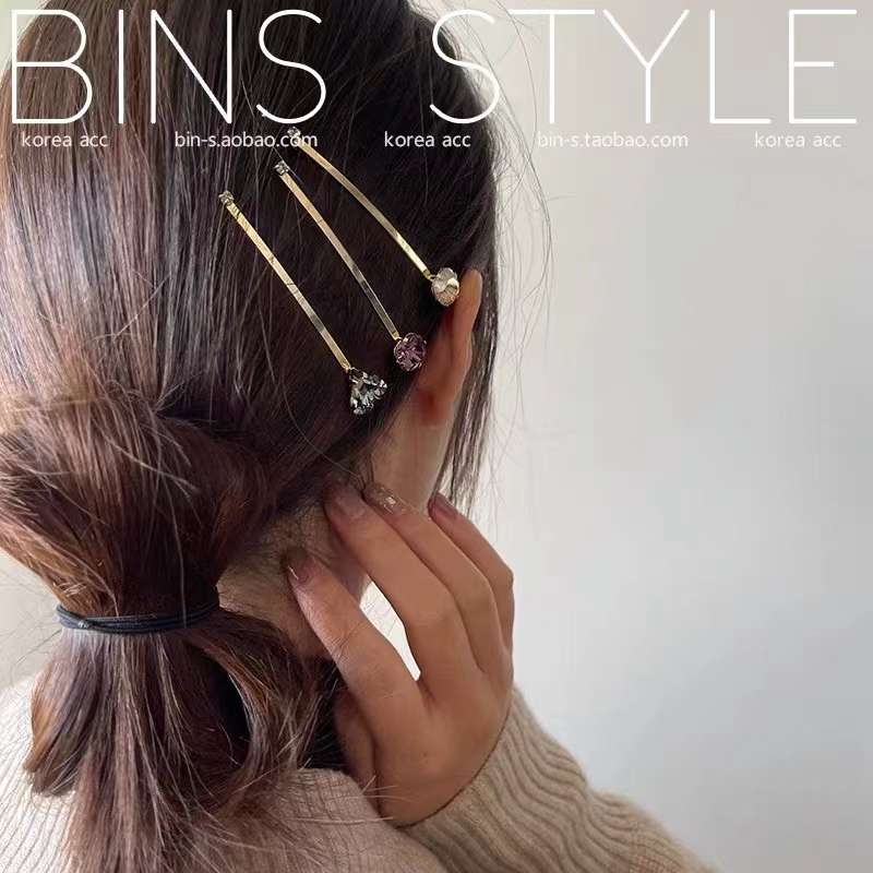 The side clip is a Korean-style cute girl, and the side clip is a monochrome stone detail image 2