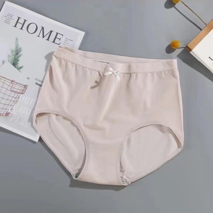 Comfortable Skin Friendly Modal Panties Sweet Mid-Rise Briefs For Women
