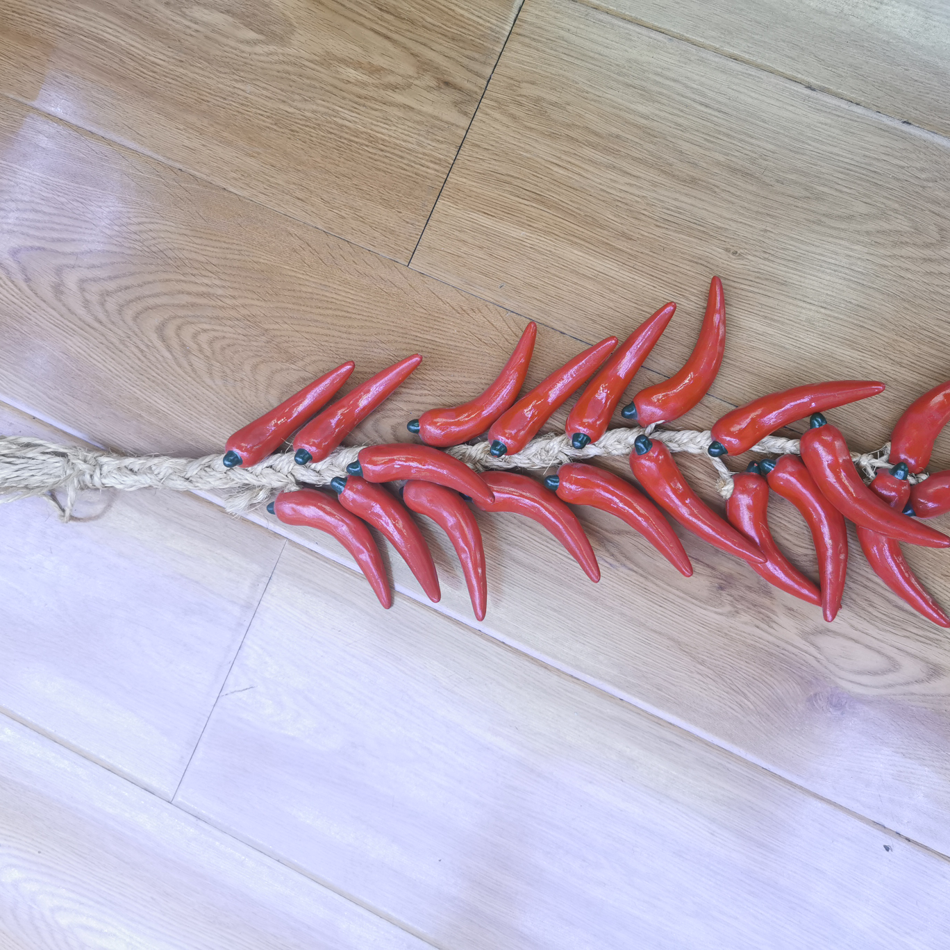 新款陶瓷辣椒水果串