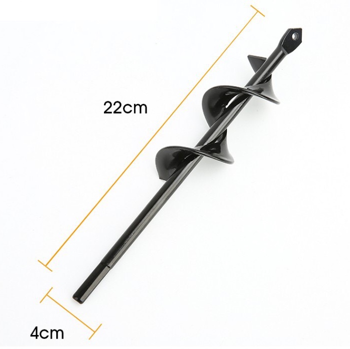 Garden tools flower drill bit 4 x 22 cm.