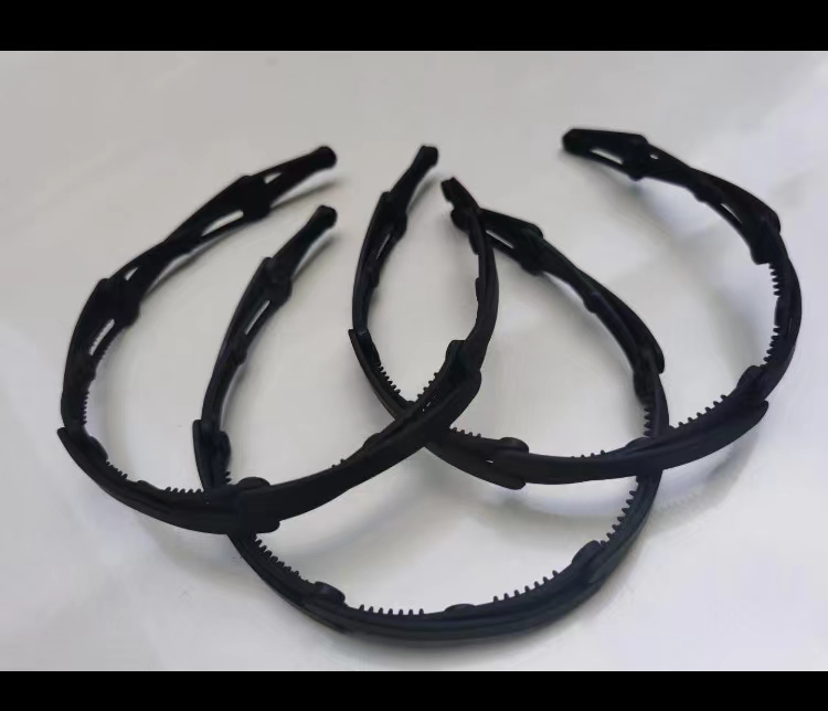 Plastic folding headband for cute girls detail image 5
