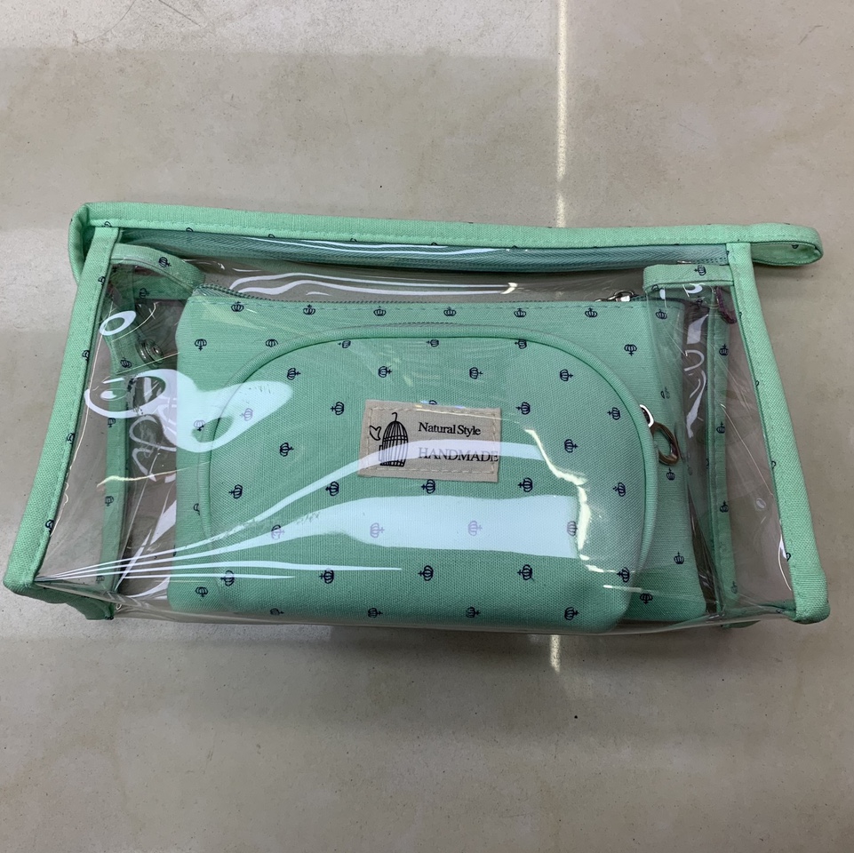 小南瓜三件套化妆包