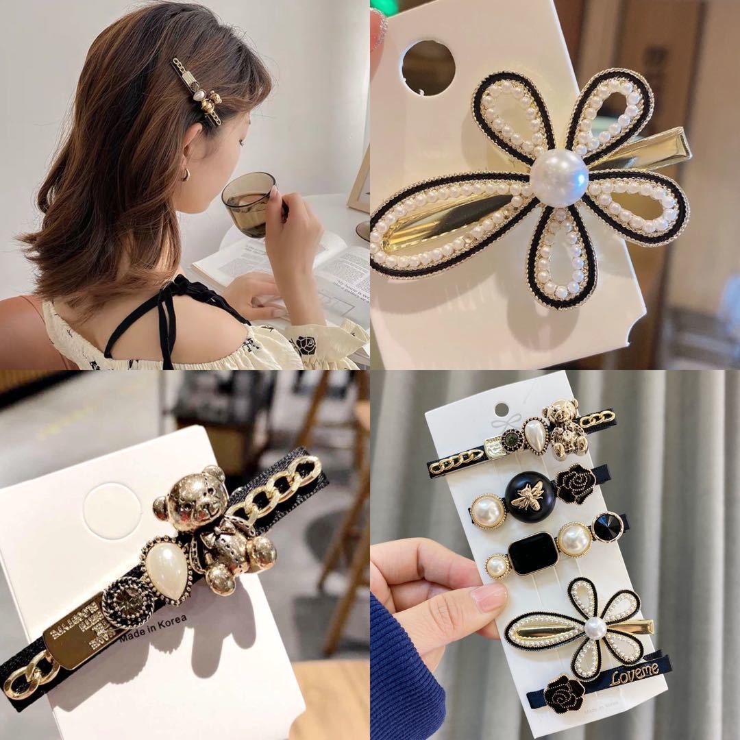 Popular coreano versión alloy hairpin set detail image 4