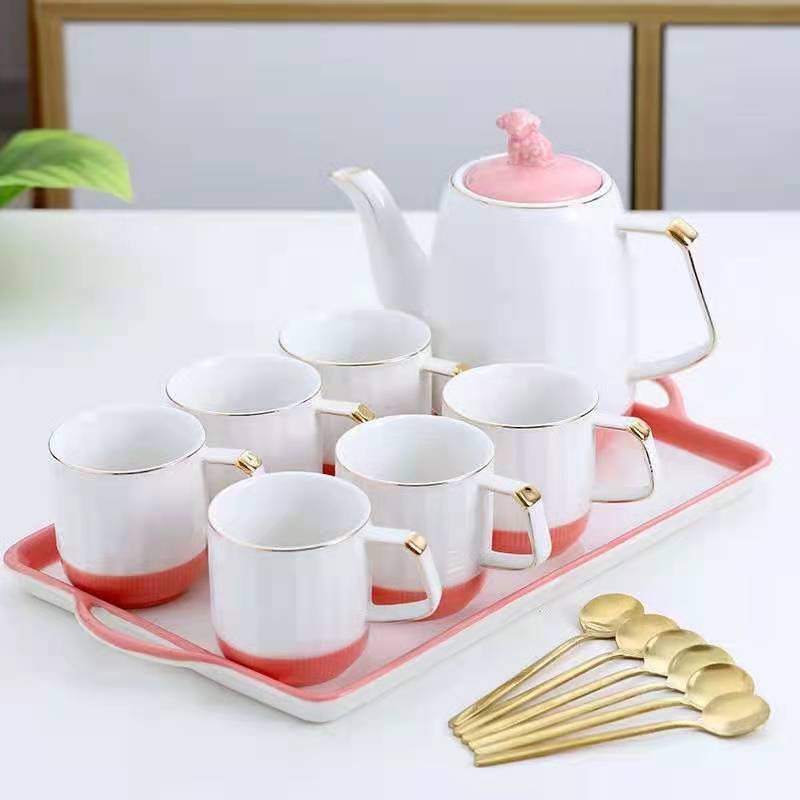 Nuevo conjunto de taza de café de cerámica