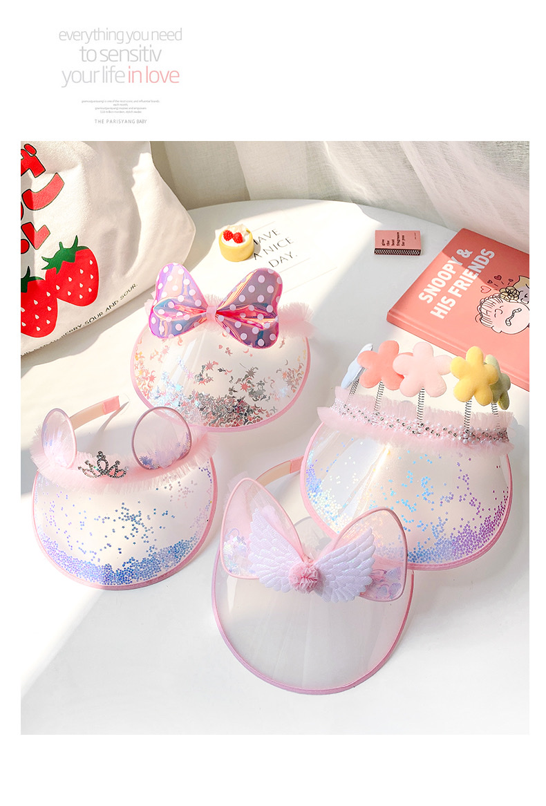 闪光遮阳帽细节图