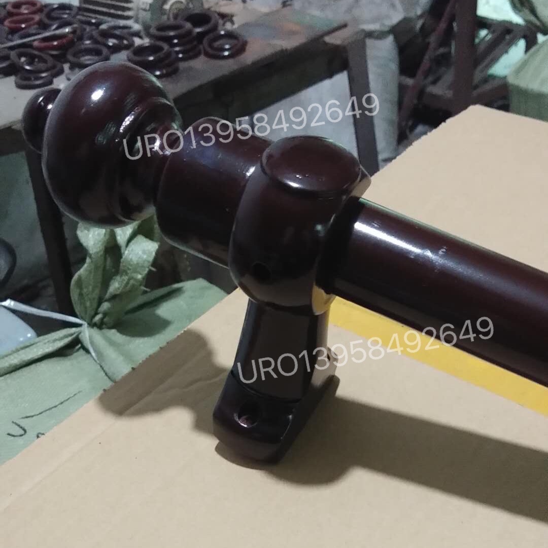 URO牌木质罗马杆 6米木杆 35MM木窗帘杆 木支架 木窗帘环整套wood curtain rod,wood pole