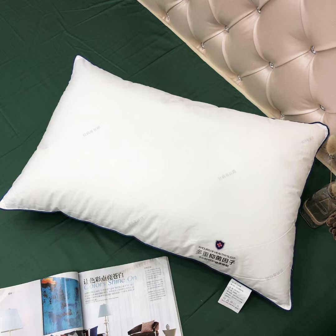 Antibacterial cotton soft pillow bedding, home textile duvet covers details Picture