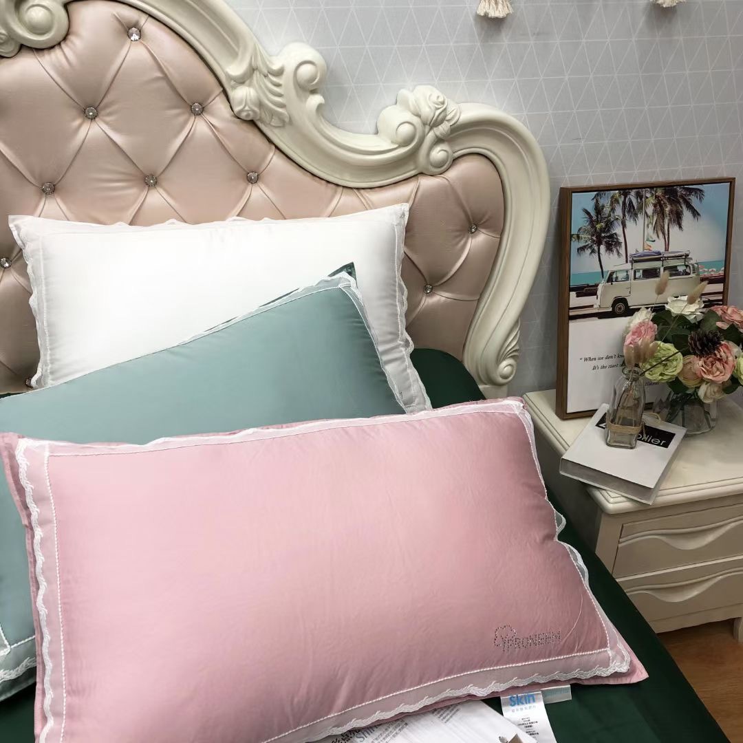 Hyaluronic acid beauty pillow, bedding, bed sheets and duvet covers, four pieces