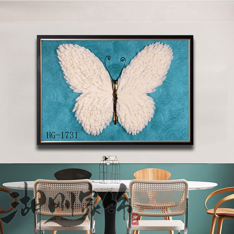 لوحة تجميلية يدوية رسم جدران خلفية بحجم مطعم Item Picture