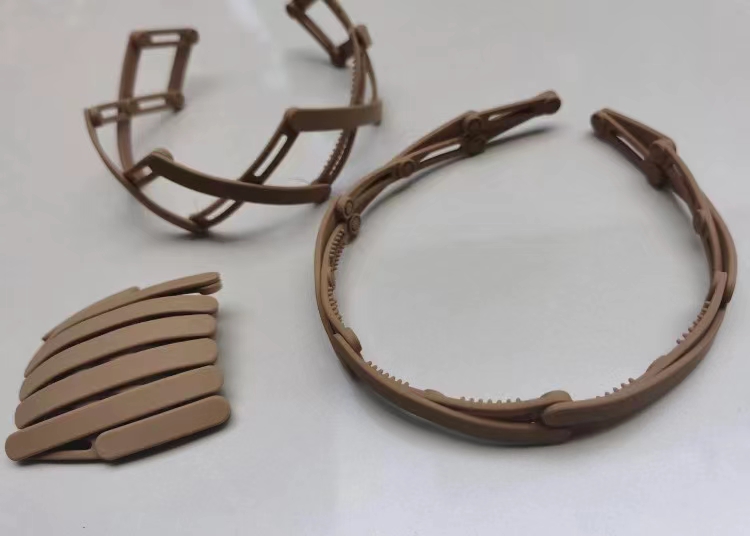 Plastic folding headband for cute girls detail image 7