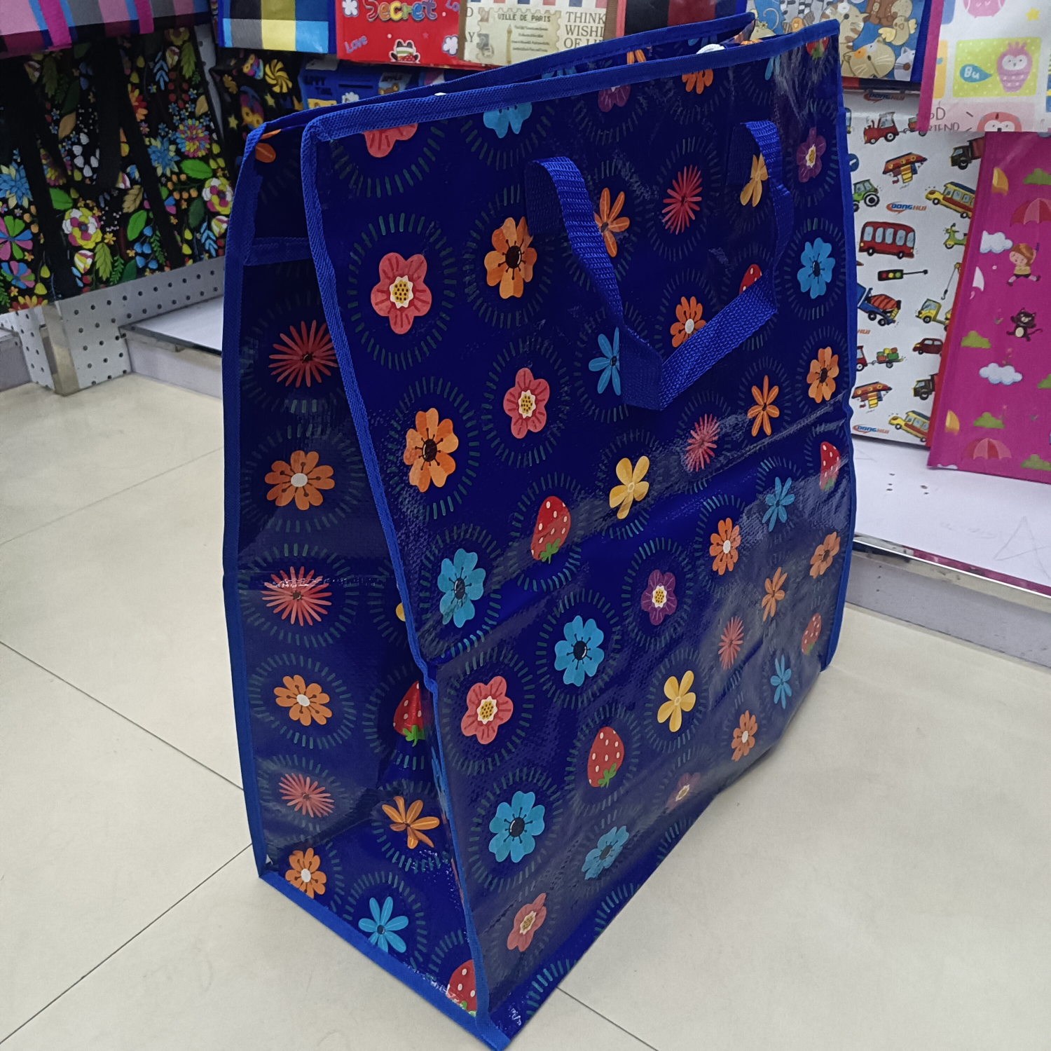 Woven bags, storage bags, luggage bags, moving bags, cartoon bags, eco-friendly bags, cotton quilt bags, plastic bags, pp bags, 55*65*25