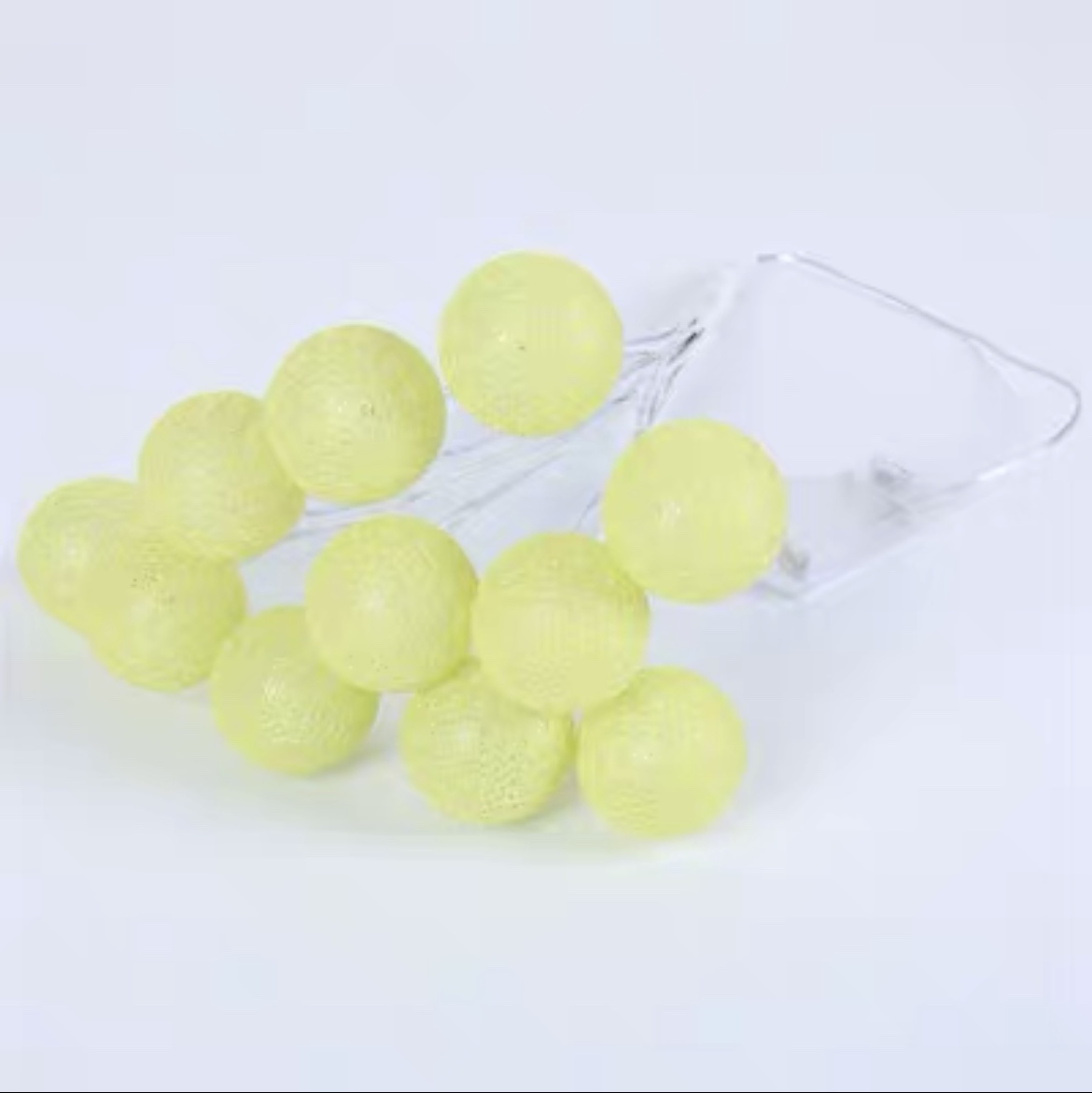 Douyin's same style of popular candy ball flower bouquet packaging, decorative lights, flower wrapping, fresh flower packaging material, 40cm high, 11 balls, 6cm green