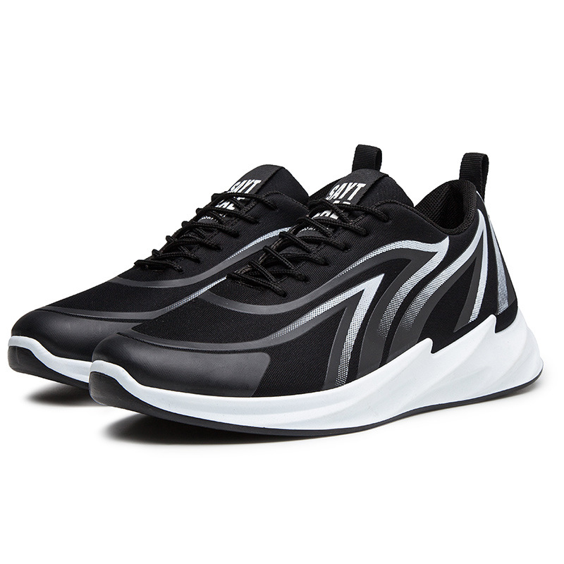 Ladies Fly Woven Casual Sports Shoes Breathable Export Custom Foreign Trade Since