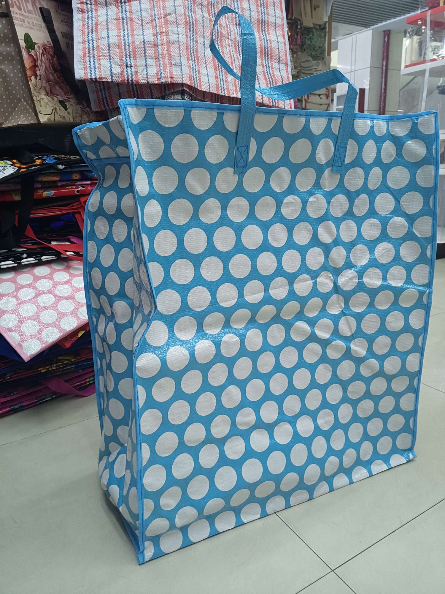 Woven bags, storage bags, luggage bags, moving bags, cartoon bags, eco-friendly bags, cotton quilt bags, plastic bags, pp bags, 50*55*25 detail image 3