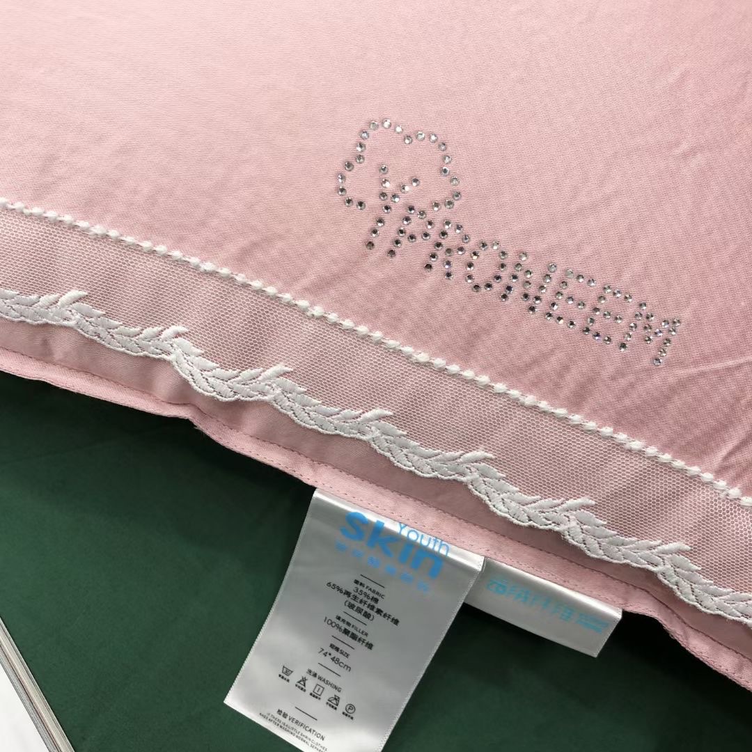 Hyaluronic acid beauty pillow, bedding, bed sheets and duvet covers, four pieces details Picture