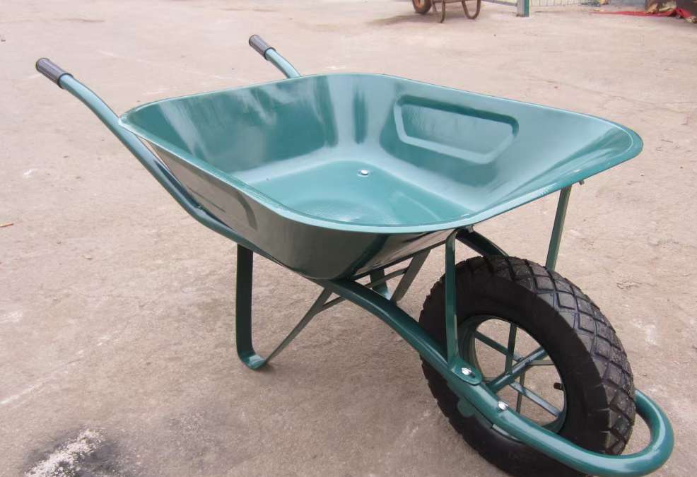 Factory direct sales of wheelbarrows, unicycles, construction wheelbarrows, engineering wheelbarrows, double-wheel wheelbarrows, ash hopper carts, mud hopper carts, unicycle cement carts, garden wheelbarrows, construction site wheelbarrows, agricultural wheelbarrows details Picture