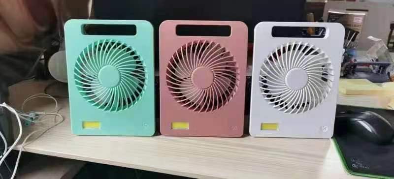 2018 New Electric Fan With Cob Bulb Specification drawing