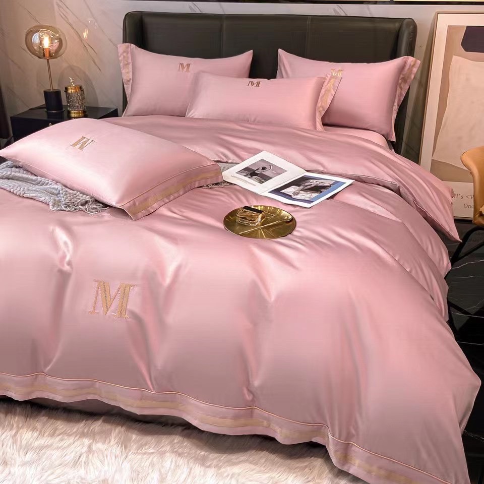 60-count long-staple cotton four-piece bedding and home textile duvet cover