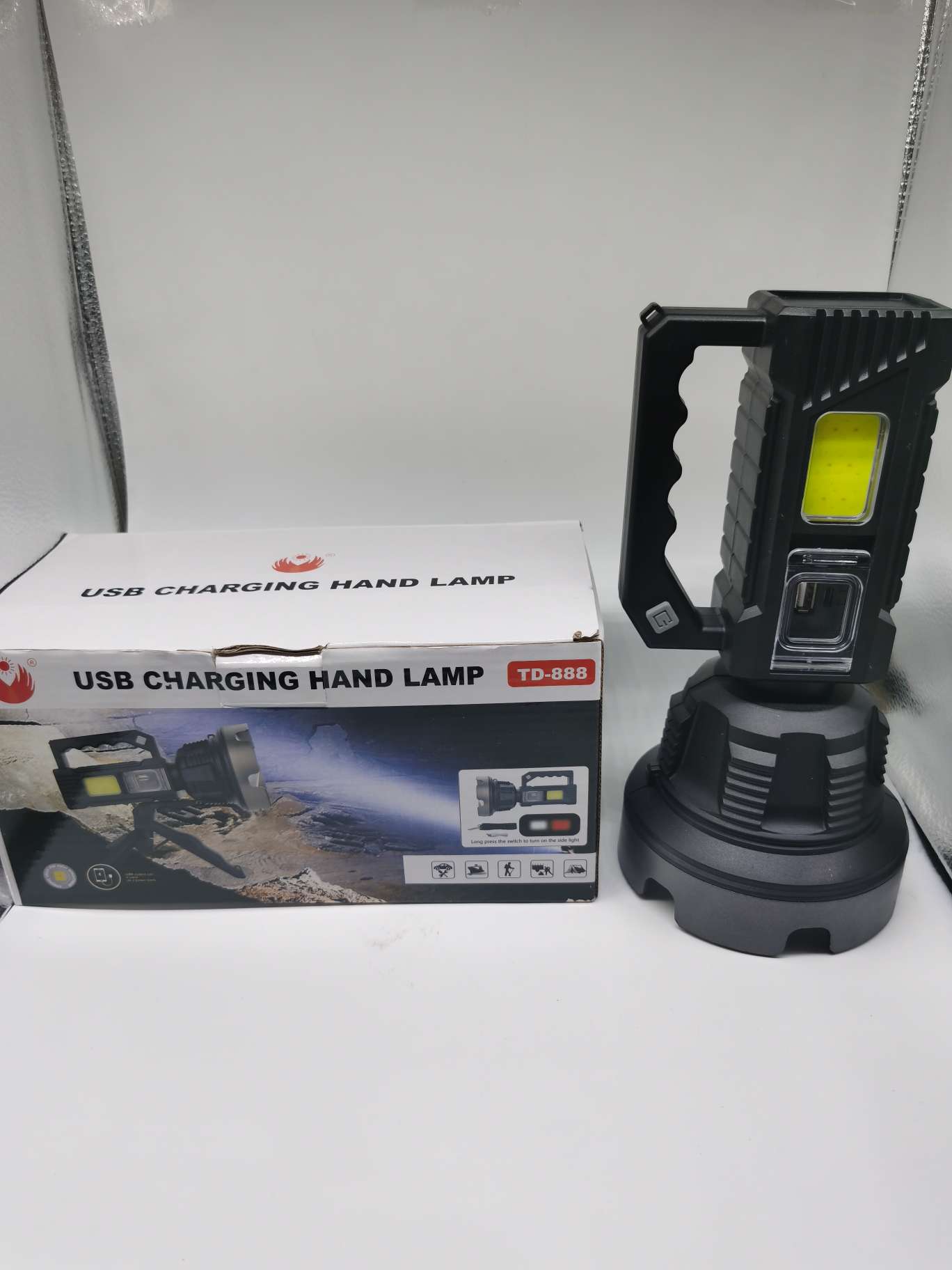 TD-888 USB Strong Light Portable Lamp Specification image