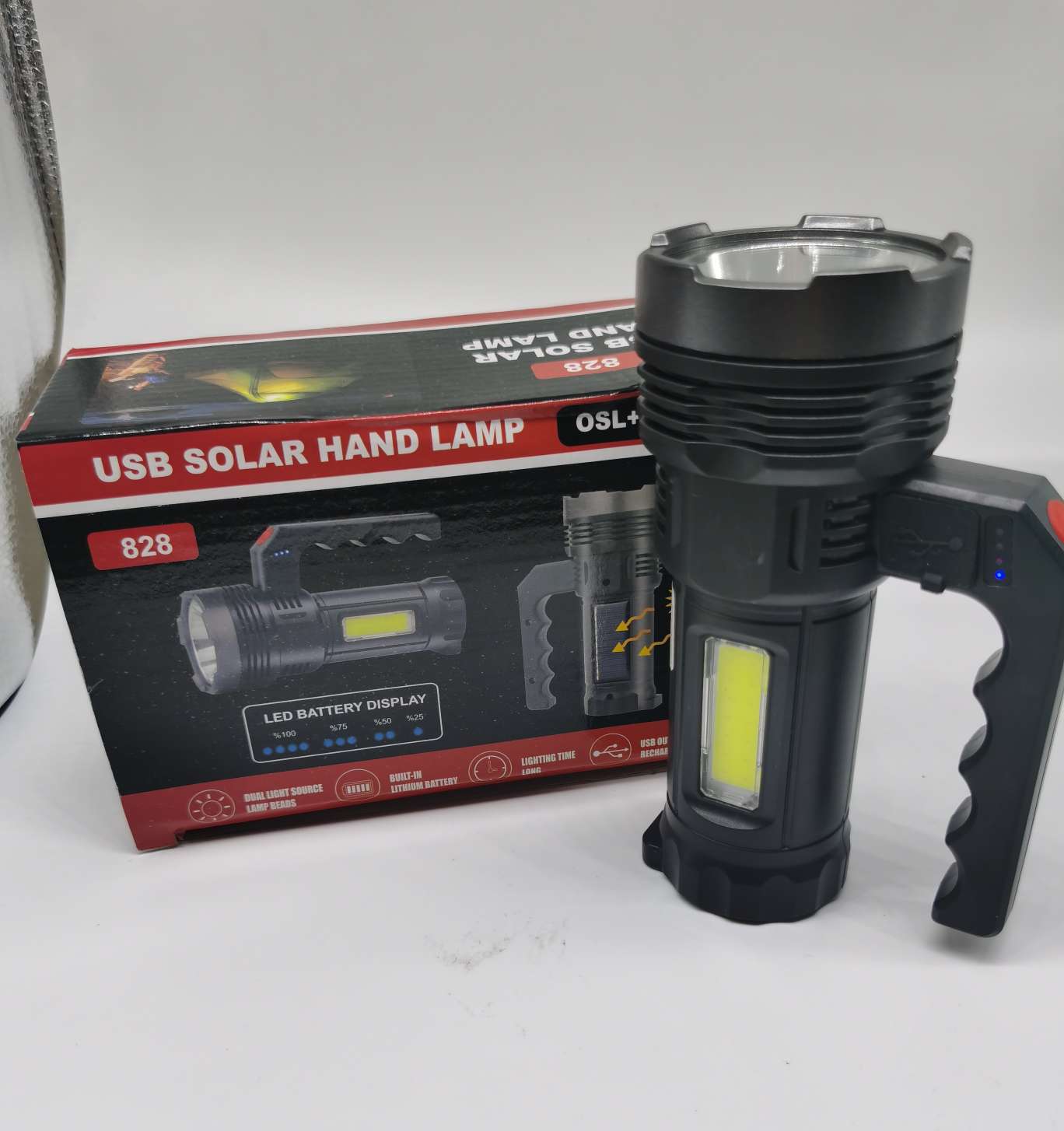 828 Solar High-intensity Portable lamp Item Picture