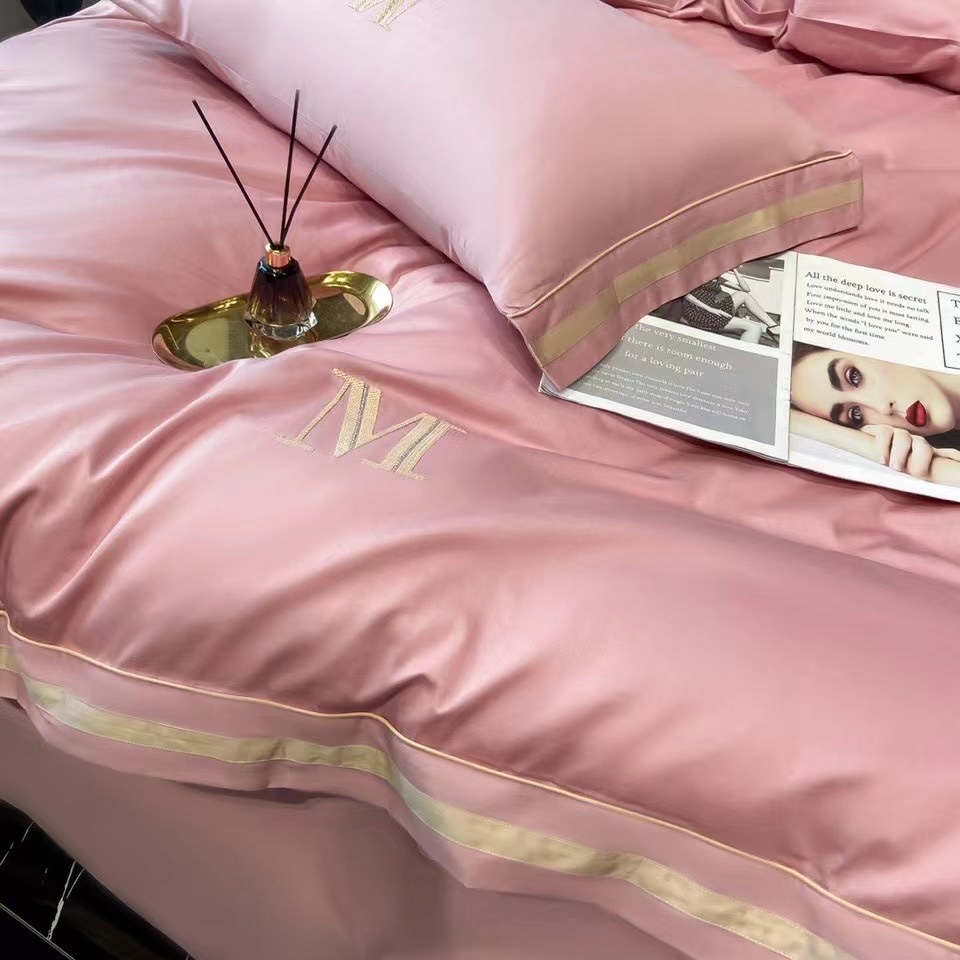 60-count long-staple cotton four-piece bedding and home textile duvet cover Item Picture