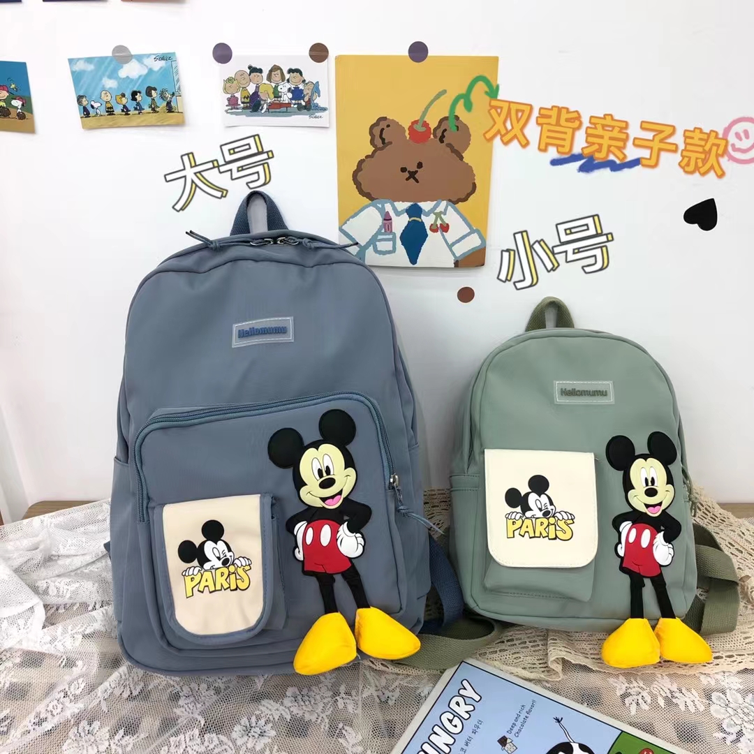 2021新款大学生背包女双肩电脑包简约日系ins风书包时尚夏季百搭6621