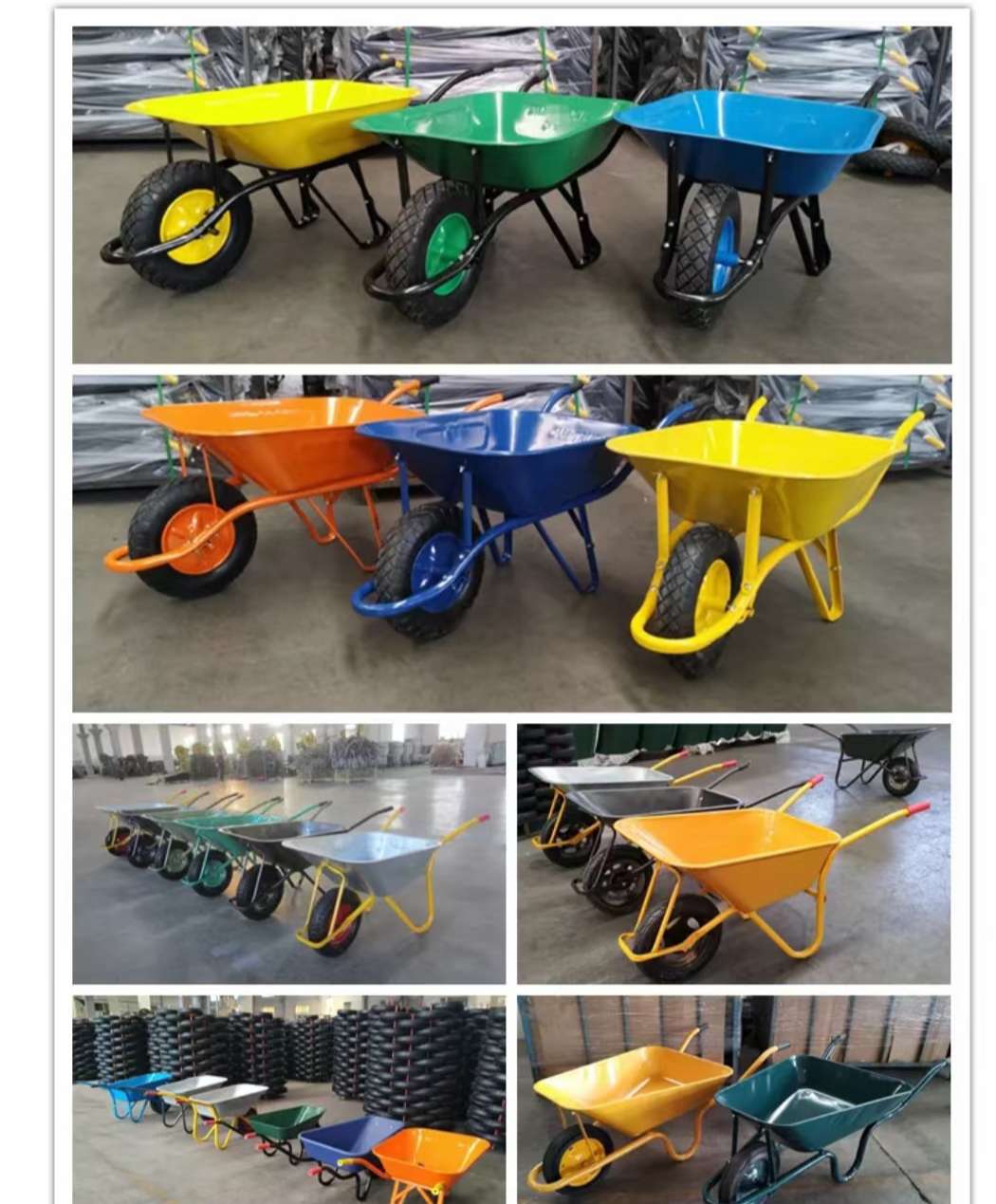 Factory direct sales of wheelbarrows, unicycles, construction wheelbarrows, engineering wheelbarrows, double-wheel wheelbarrows, ash hopper carts, mud hopper carts, unicycle cement carts, garden wheelbarrows, construction site wheelbarrows, agricultural wheelbarrows detail image 1
