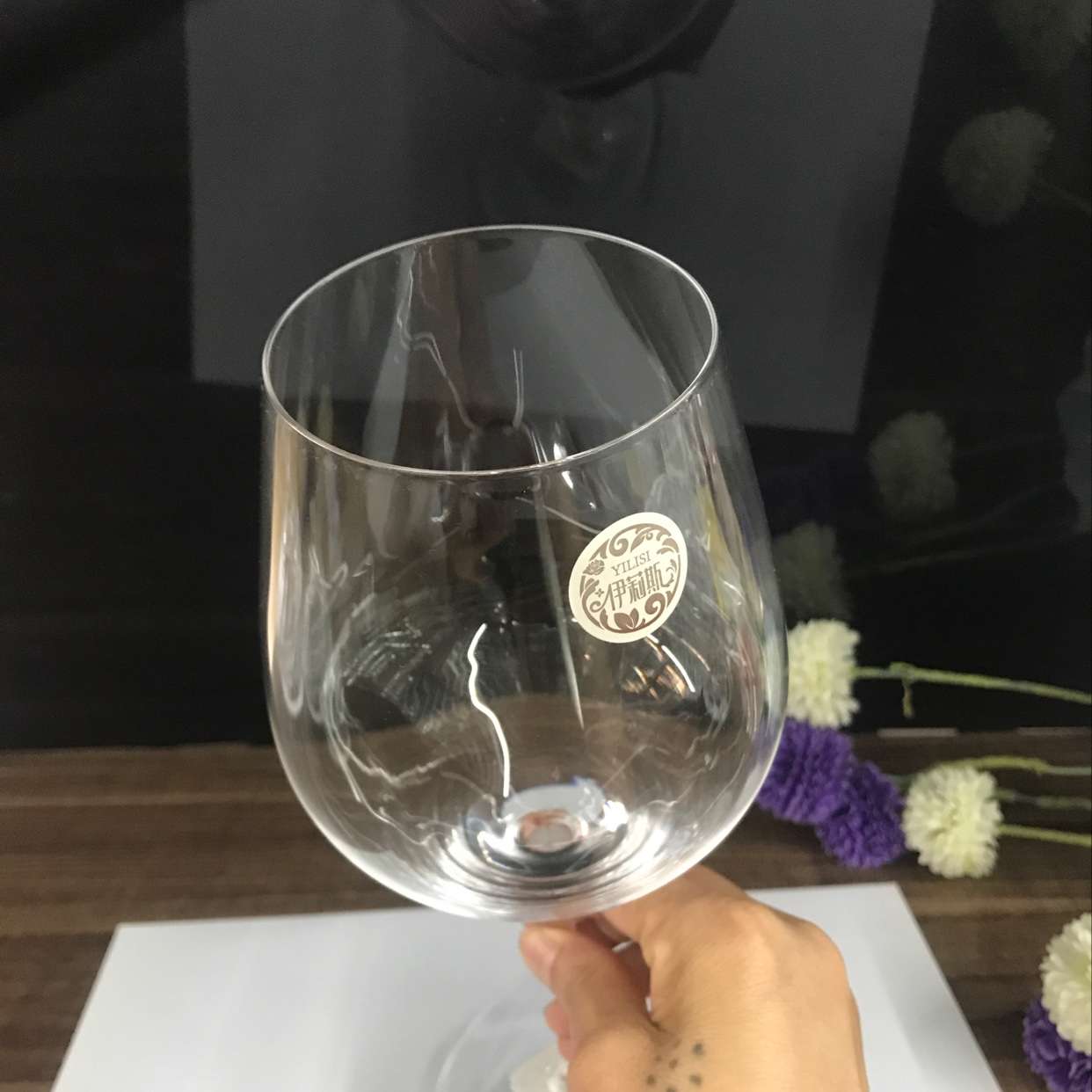 Venta directa de fábrica copa de cristal de alta calidad copa de vino de alta calidad caja de regalo de alta calidad copa de jugo de alta calidad 005/c Item Picture