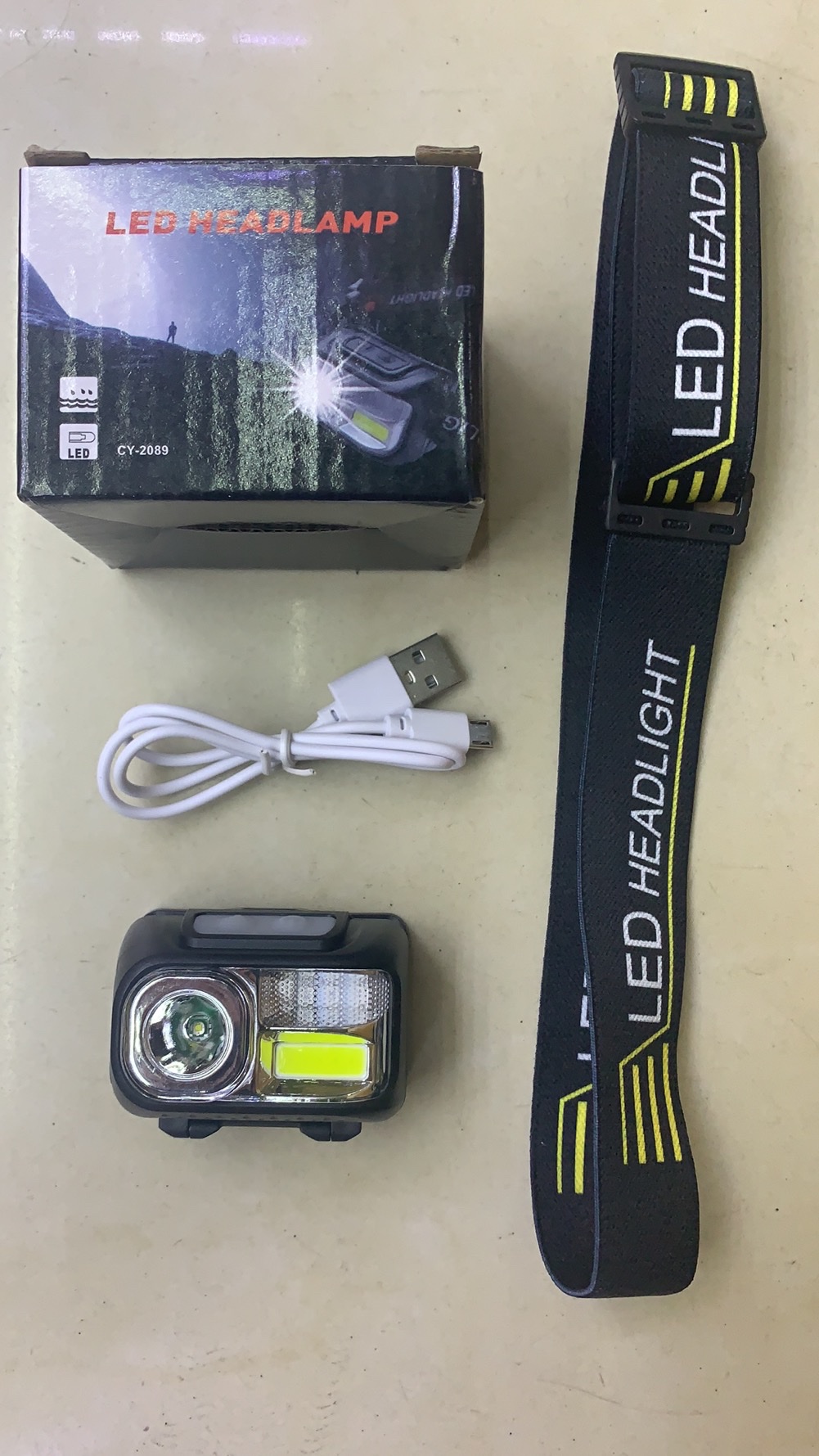 Five-Function Inductive Charging Headlight details Picture