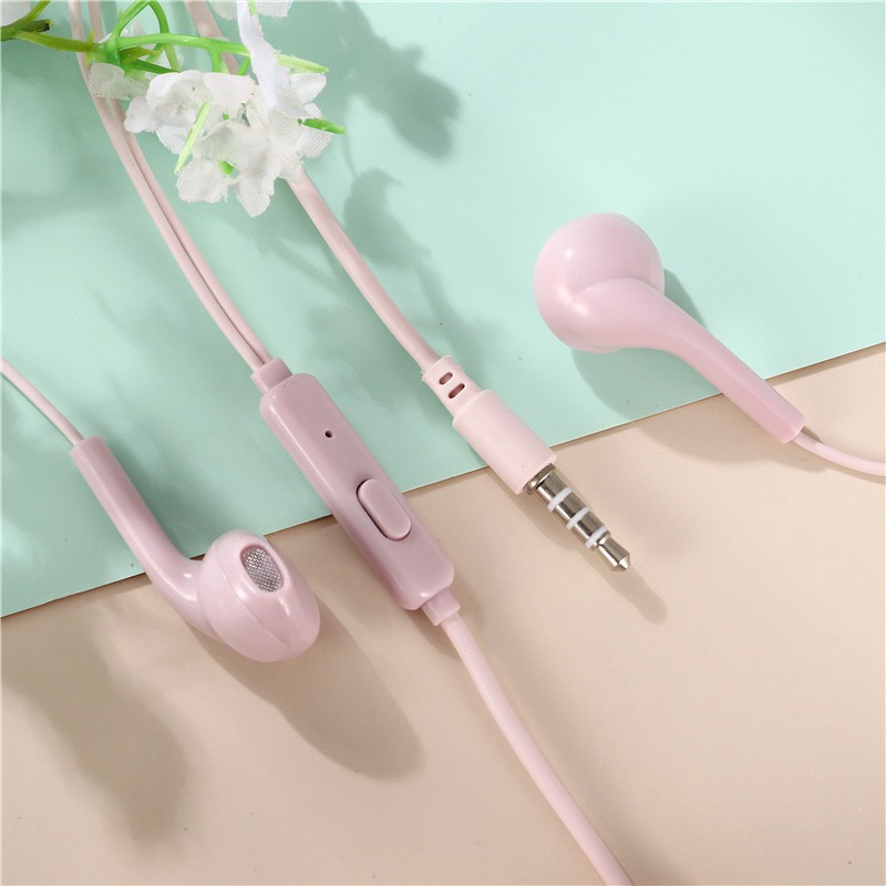 学生入耳式面条线语音耳机 重低音耳机批发Go-335