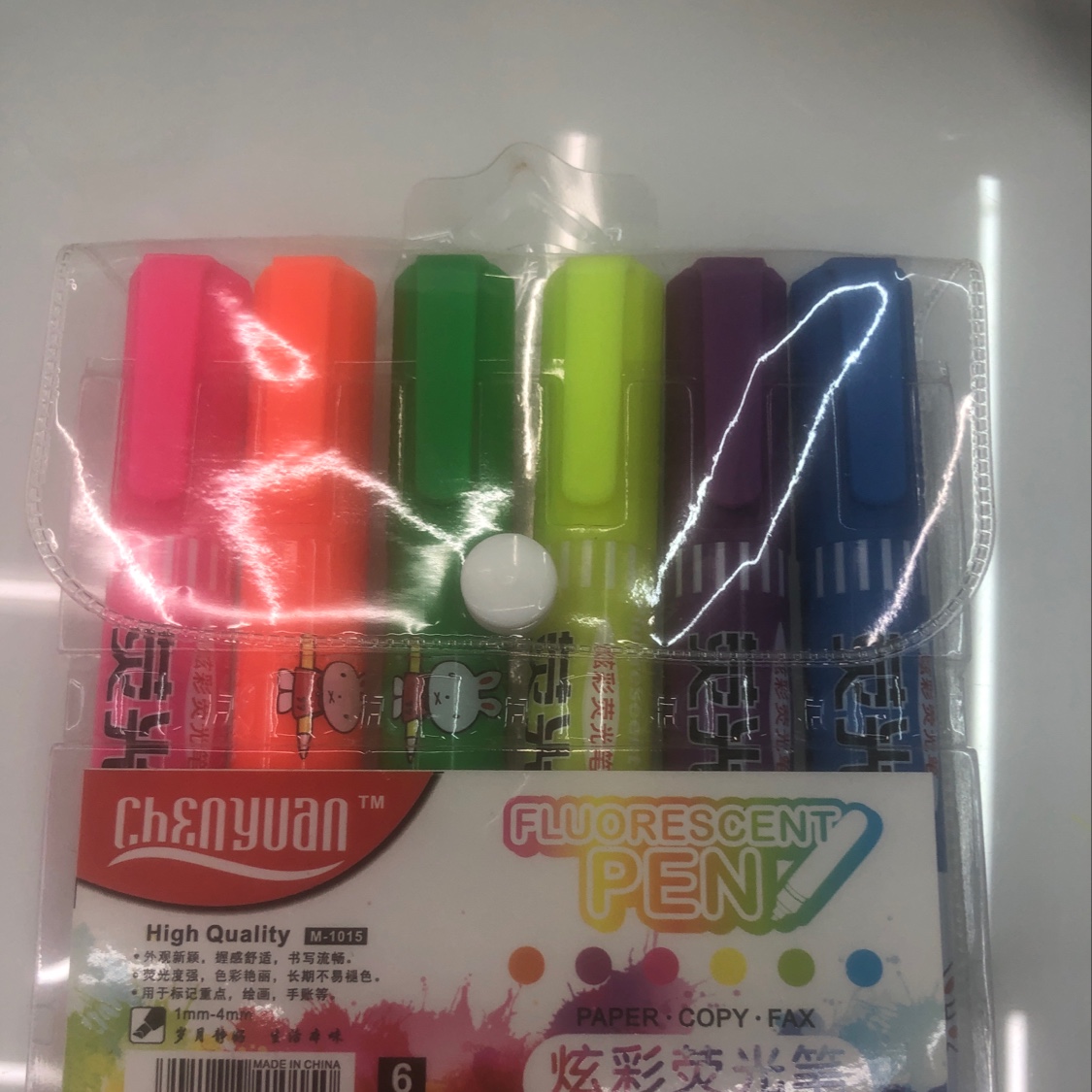 1015-6 bagged highlighters