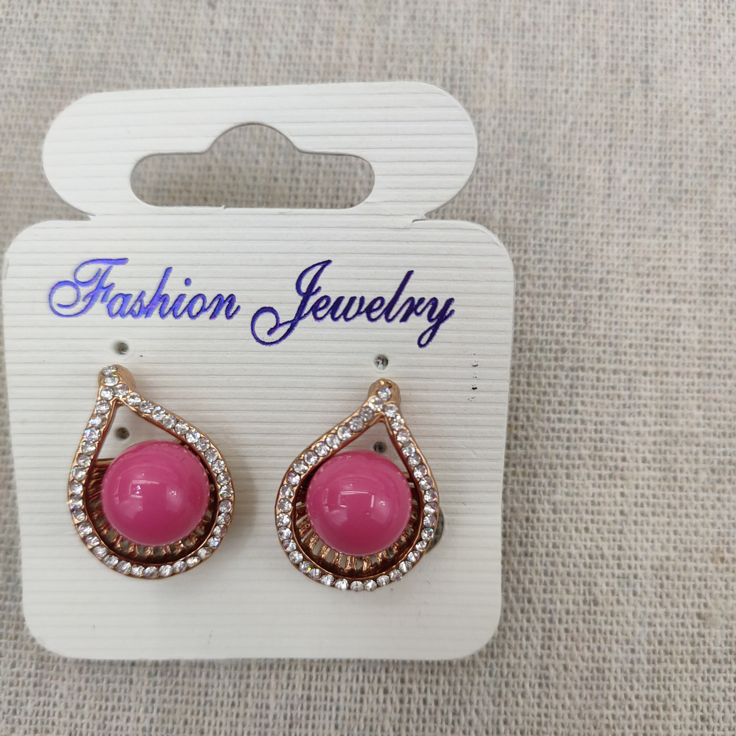 European beauty trend earrings Fashion personality flash diamond earrings