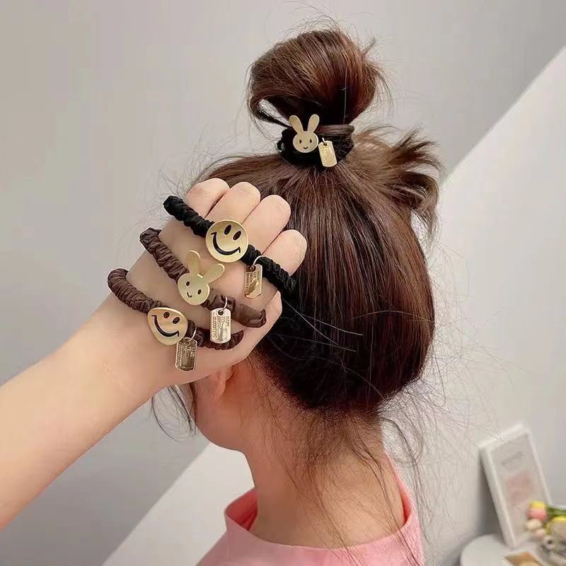 Little White Rabbit Scrunchie